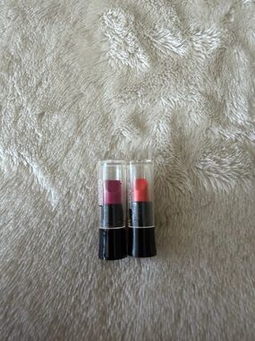 avon sample lipsticks orchid petal & peach petunia